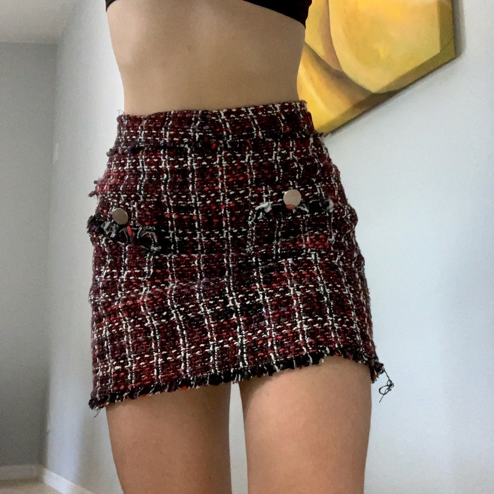 Tweed skirt